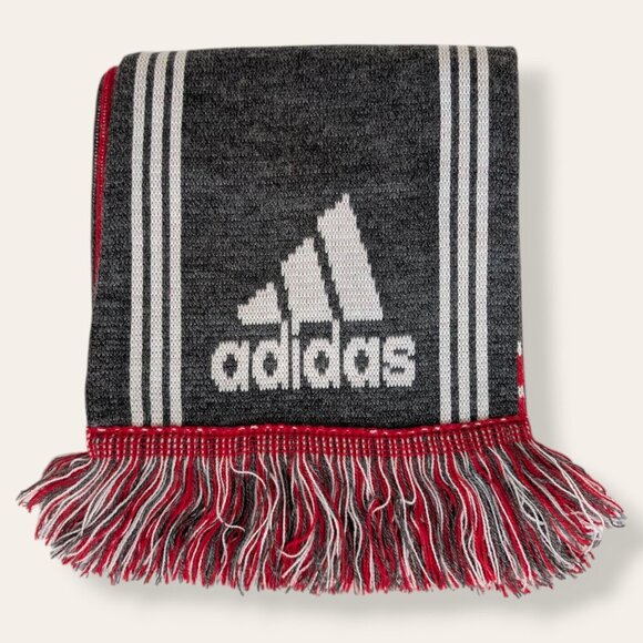 Adidas Toronto FC Reversible Knit Fringe Scarf - Picture 3 of 5